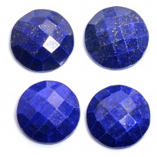 Lapis lazuli 30mm round rosecut 53.35 cts
